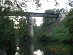 Old Trestle On The Rockfish River West Of Schuyler